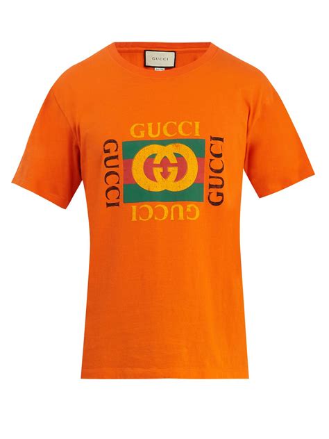 t shirt gucci homme orange